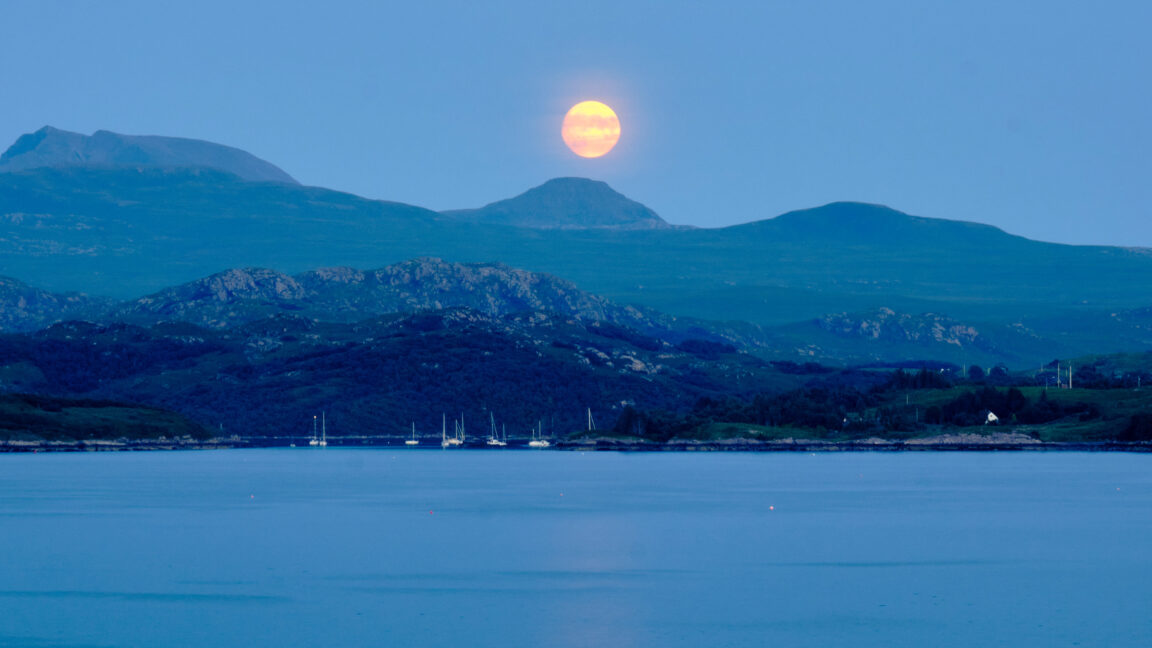 Moon Rising ,Sheildaig