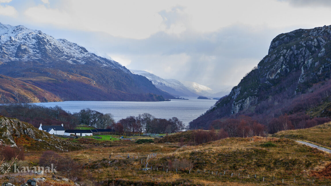 Loch maree in winter