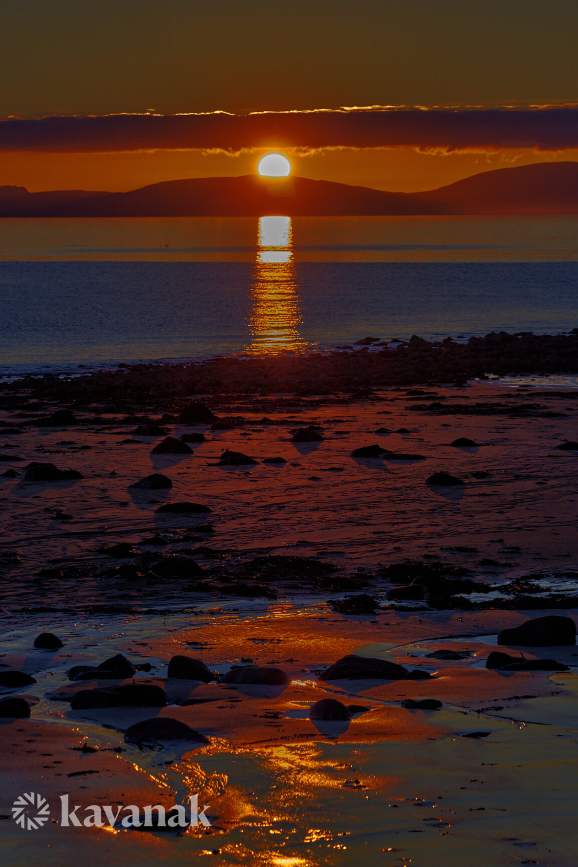 Sunset at Opinan Beach
